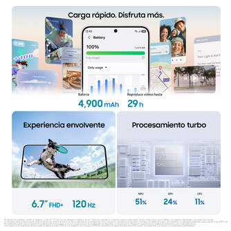 SMARTPHONE SAMSUNG S26 FE 8/256 6,7%%%quot; BLUEBERRY