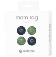 Moto Tag 4 pack Azul y Verde - Localizador con 100m de alcance, 1 a&ntilde;o de bater&iacute;a, clasificaci&oacute;n IP67