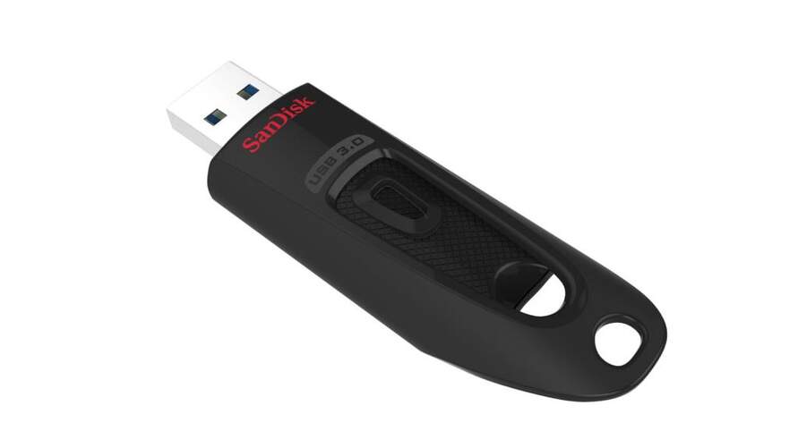 Memoria USB Sandisk Cruzer Ultra - USB 3.0, 256 GB, 130 MB/s