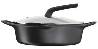 CACEROLA TEFAL ROBUSTO E24972 28CM BAJA C/TAPA