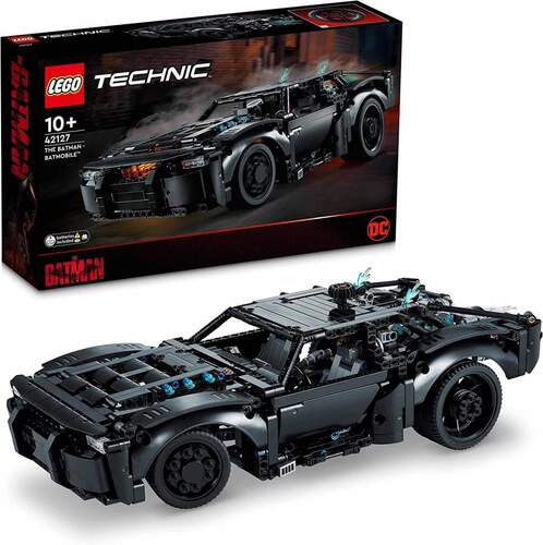 LEGO Technic The Batman: Batmóvil - 1360 Piezas, Recomendado 10+ Años