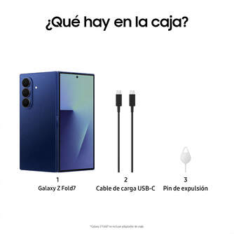 SMARTPHONE SAMSUNG Z FOLD 7 12/512 8%%%quot; BLUE SHADOW