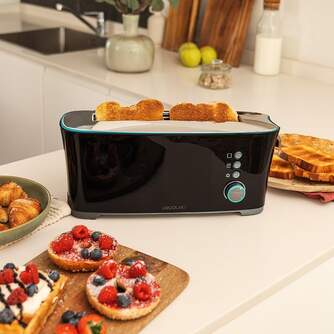 TOST. CECOTEC TOAST%%%amp;TASTE 2R LARGO NEGRO 2180