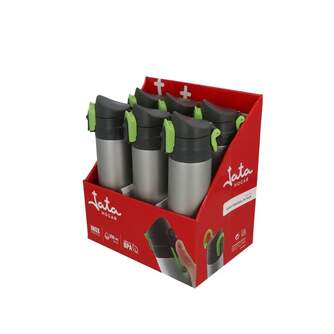 TERMO DE LIQUIDOS JATA 826 INOX VIAJE 500ML GRIS V