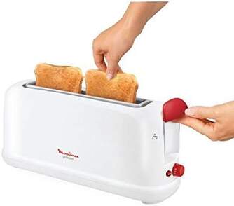 TOST. MOULINEX LS16011 1R LARGA BLANCO 1000W