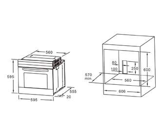 HORNO ARTICA AHB7003X ESTATICO 70L