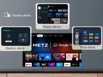 TV METZ 65%%%quot; 65MQD7500Z UHD QLED GOOGLETV DOLBYATMO