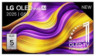 TV LG 55" OLED evo 55G55LW - 4K Ultra HD, Alfa 11, 165 Hz, WebOS 25, Dolby Atmos 60 W, HDR10+