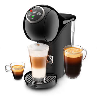 CAFET. KRUPS KP3408 GENIO S PLUS DOLCE GUSTO NEGRA