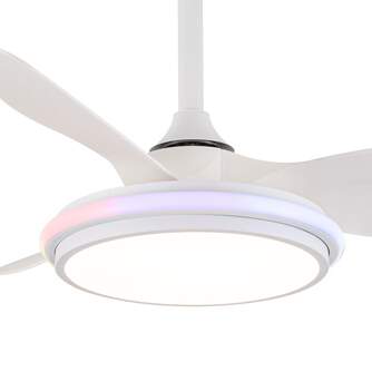 VENTILADOR TECHO CRISTAL STEL EVO MINI RGB