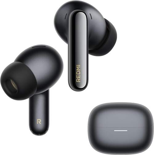 Auriculares Xiaomi Redmi Buds 8 Pro negro - Cancelaci&oacute;n activa ruido, Bluetooth 5.4, hasta 33 h aut.