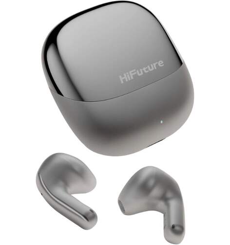 Auriculares HiFuture Chromebuds Silver - Autonom&iacute;a 30h, 20-20kHz, micr&oacute;fono integrado