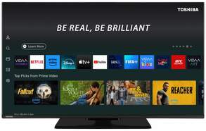 TV Toshiba 32" DLED 32LV3563DG - Full HD, Peana central, 12 W, HDMI, Funciona con Alexa, VIDAA