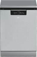 Lavavajillas Beko BDFN36560XC - Clase A, 15 servicios, 60 cm de ancho, 8 programas, media carga