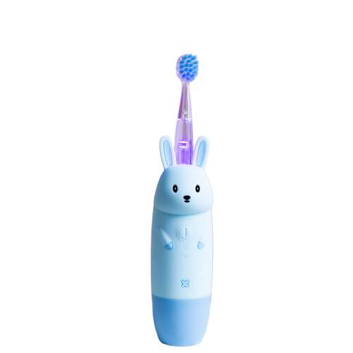 Cepillo dental innoGIO GioRabbit 455 infantil - Temporizador de 2 minutos, 4 niveles, IPX7