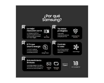 TV SAMSUNG 75%%%quot; TQ75Q64D QLED UHD SMART TV HDR10 