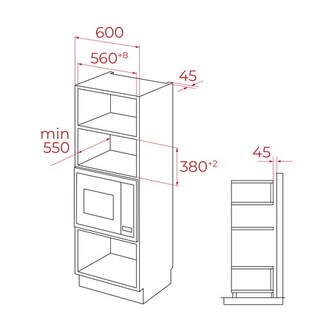 MICR. TEKA ML820FI 20L 700W 112070004