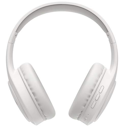 Auriculares SPC 4618N Heron Studio - Bluetooth 5.1, Blanco, 350 mAh (30 h autonomía)