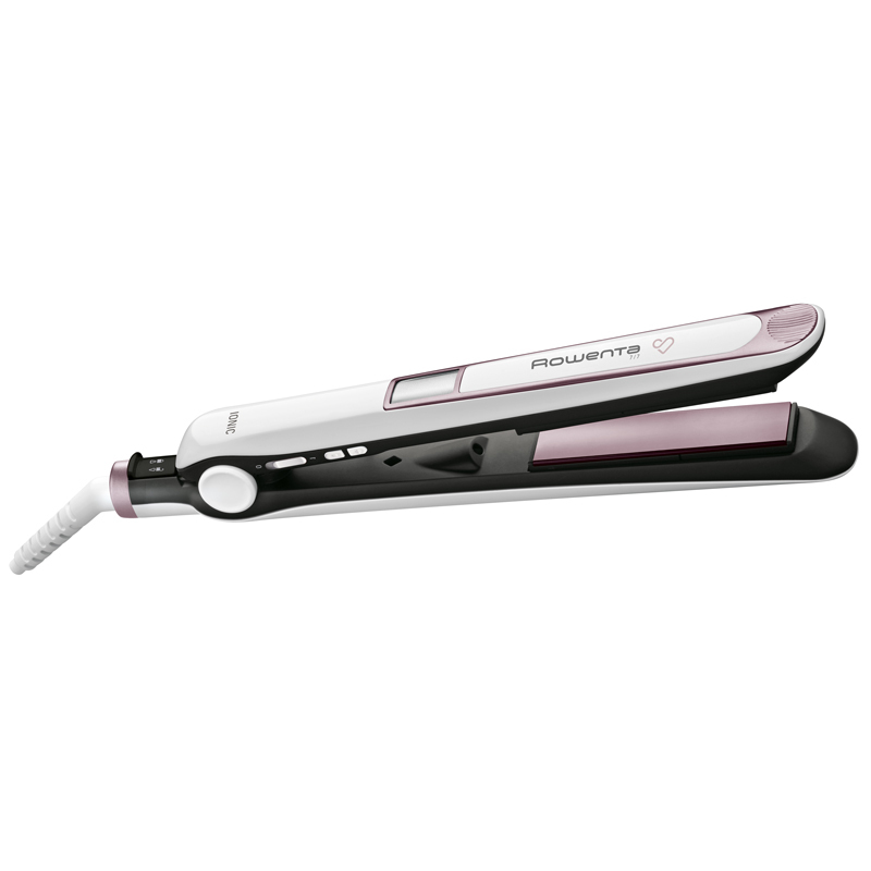 Plancha de pelo Rowenta Premium Care SF7460 7/7 - Cashmere Keratin, Control temperatura