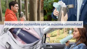 BOTELLA TERMO PHILIPS AWP2662LP/24 COLOR ROSA