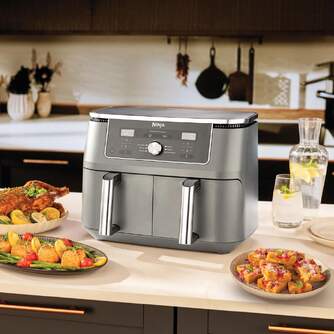 FREIDORA AIRE NINJA DZ400EU 6EN1 COMP.DOBLE 9,5L