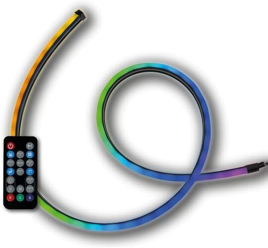 Tira LED Konix Smart Monitor Backlight - Regleta, Cambia de Color, Mando