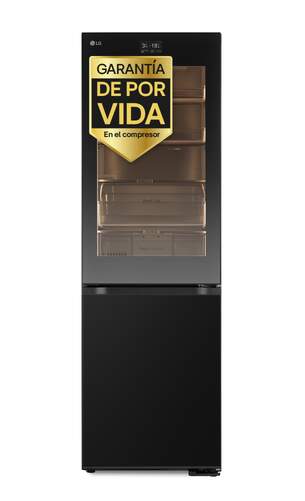 Frigor&iacute;fico Combi LG GBG7190CEV - 185 x 60 cm, InstaView, Clase C, Negro