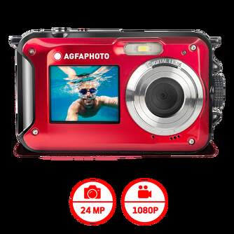 CAMARA AGFA CAMARA WP8000 ROJA KIT FLOTABLE BATER