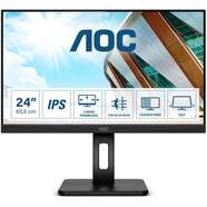Monitor 24" AOC 24P2Q - Full HD, IPS 75Hz 4ms, WLED, HDMI, VGA, Low Blue, Flicker-Free, Altavoces