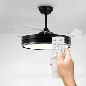 VENTILADOR TECHO U.BLUE ALTANO 7042B RETRACT DC.WI