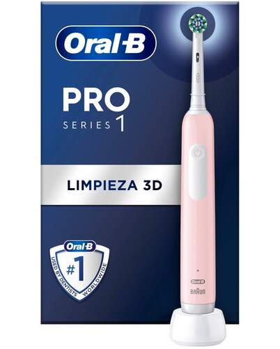 Cepillo Eléctrico Oral B Pro Series 1 Rosa + Recambios