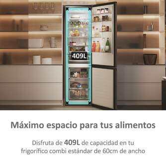 FRICOM. HAIER HDPW5620ANPD 205x60 NF INOX