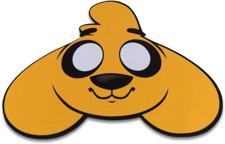 Alfombrilla Gaming Krom Kraft Mikecrak - Tela y base de goma, 400x360x3 mm