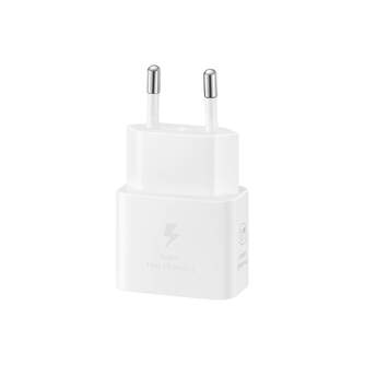 CARGADOR SAMSUNG 1XUSB C DE 25W BLANCO