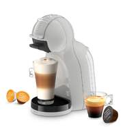 Cafetera Krups KP1438 Mini Me - Cafetera de c&aacute;psulas, 1600W, 15 bares, 0,8 litros, gris