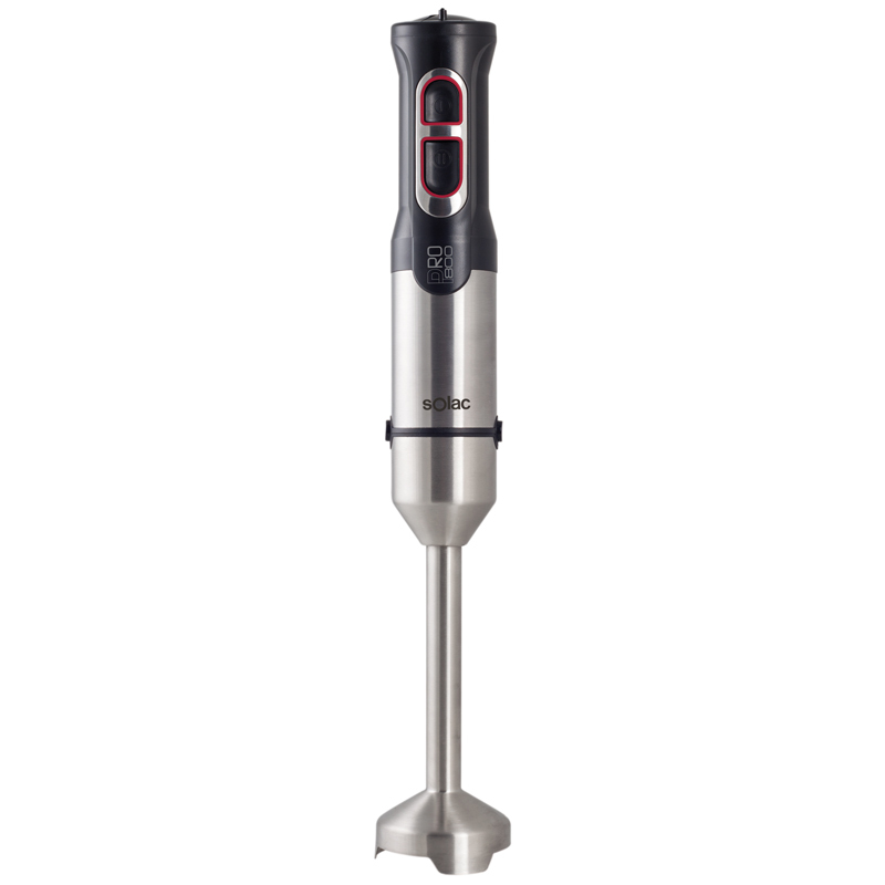 Batidora Solac BA5602 PRO800 - 800W, Velocidad + Turbo, Inox