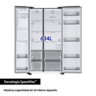 FRI. SAMSUNG RS68A8522S9/EF 178x91 NF INOX DISP.