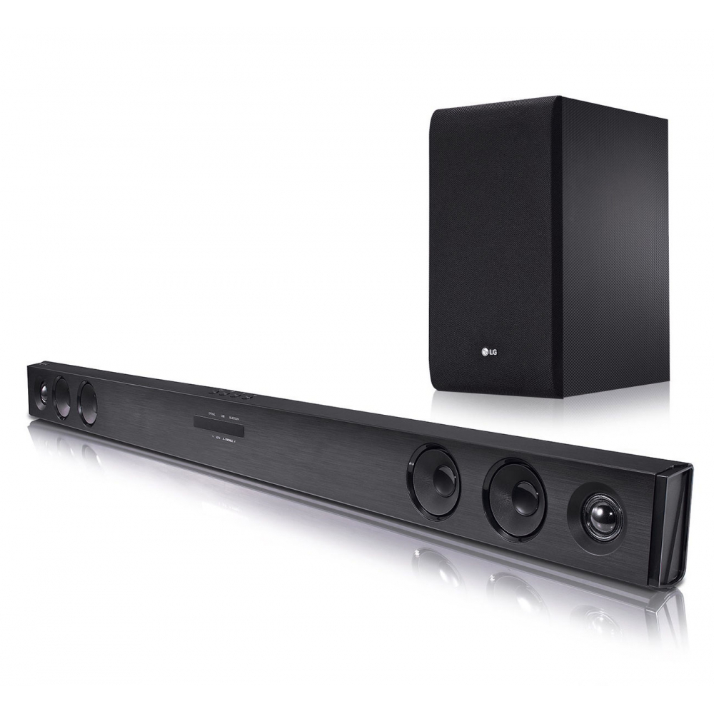Barra de sonido LG SJ3 - 300W, Subwoofer inalámbrico