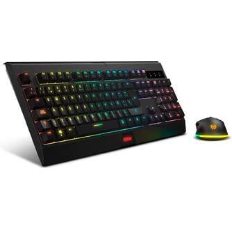 TECLADO   RATON KROM KABALA WIRELESS RGB SP