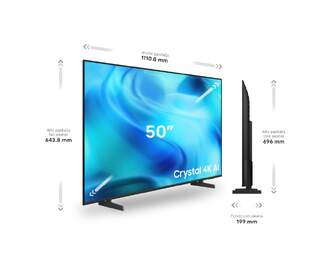 TV SAMSUNG 50%%%quot; TU50U8075H CRYSTAL UHD SMART TV BT