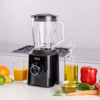 BATID. VASO TAURUS PRIOR GLASS 1500W 1,5L V/C NGRA