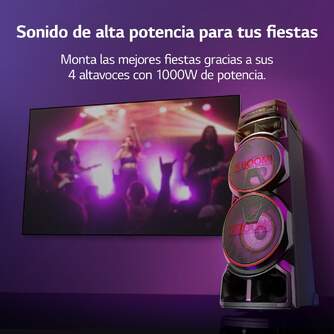 ALTAVOZ LG XBOOM RNC9 1000W DJ FM/DAB  BT 2XUSB