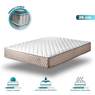 COLCHON CECOTEC FLOW 6790 HYBRID 105X190
