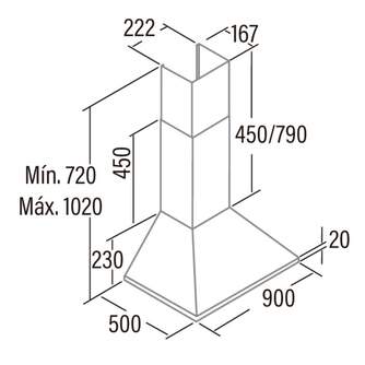 CAMP. CATA OMEGA 900WH/M BLANCA 740M3h 69dB