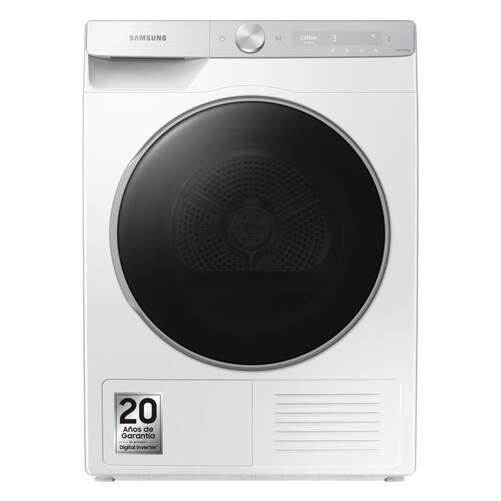 Secadora Bomba Calor Samsung DV90T8240SH/S3 - A+++, 9kg, IA, HeatPump, Vapor, OptimalDry, WiFI