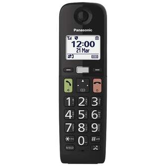 TELEFONO DECT PANASONIC KX-TU110EXB NEGRO