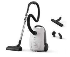 Aspiradora Trineo AEG AB51C2SW - Filtro lavable, parket, 750 W, Blanco, Negro