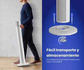 VENTILADOR TORRE ARTICA 45W 112 CM BCO
