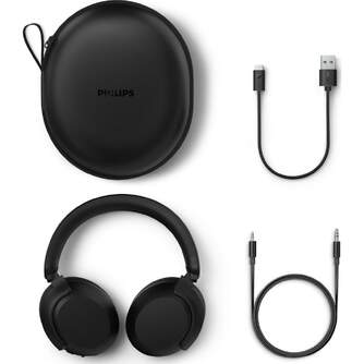 AURICULARES PHILIPS TAH8000EBK DIADEMA BT NEGRO