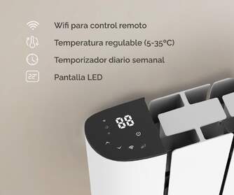 EMISOR FLUIDO ARTICA AETF900 900W LED WIFI
